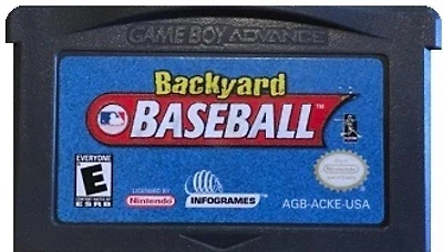 Backyard Baseball - Game Boy Advance