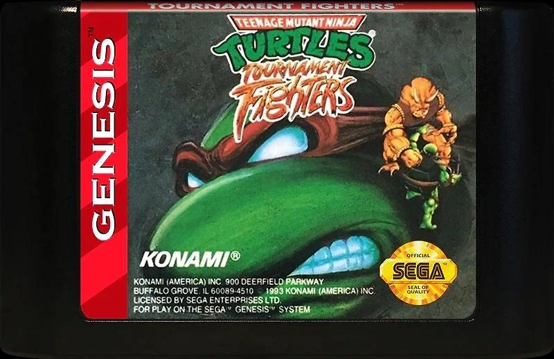 Teenage Mutant Ninja Turtles: Tournament Fighters - Sega Genesis