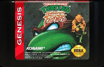 Teenage Mutant Ninja Turtles: Tournament Fighters - Sega Genesis