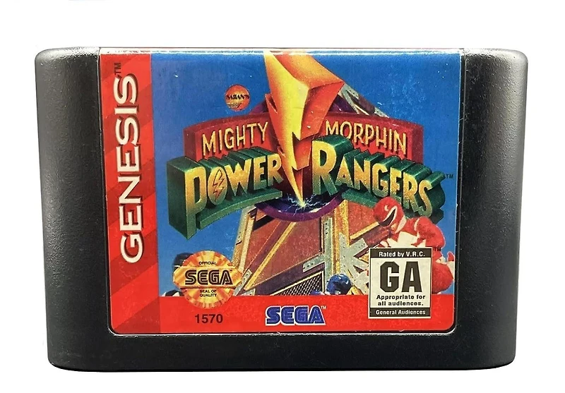 Mighty Morphin Power Rangers The Movie - Sega Genesis
