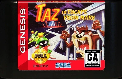 Taz in Escape from Mars - Sega Genesis