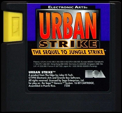 Urban Strike - Sega Genesis