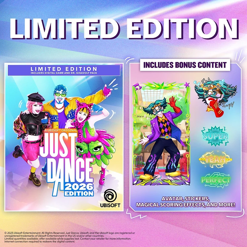 JUST DANCE 2026 EDITION - Nintendo Switch