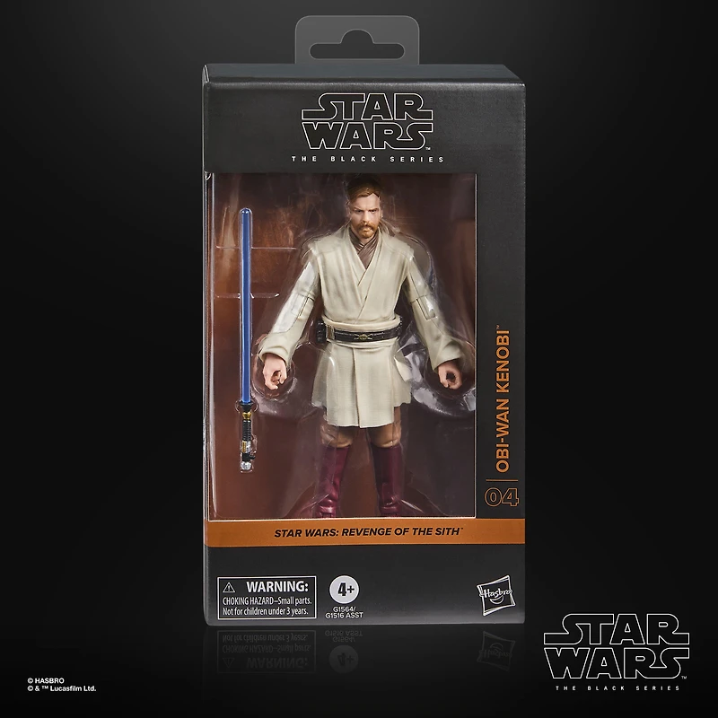 Hasbro Star Wars: Revenge of the Sith Obi-Wan Kenobi (The Black Series) 6-in Action Figure