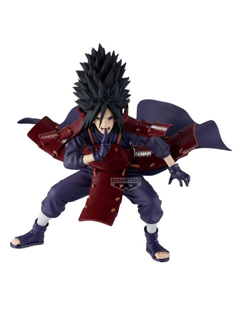 Banpresto Naruto Shippuden Vibration Stars Madara Uchiha (vs Hashirama) 6.7-in Figure