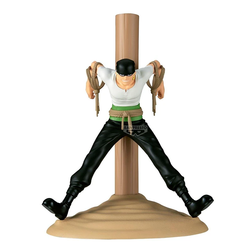 Banpresto One Piece FigLife! Pirate Hunter Zoro 6.7-in Figure