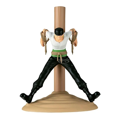 Banpresto One Piece FigLife! Pirate Hunter Zoro 6.7-in Figure