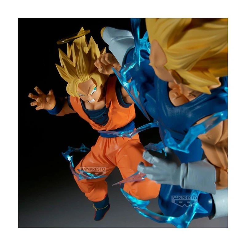 Banpresto Dragon Ball Z Match Makers Super Saiyan 2 Son Goku (Vs Majin Vegeta) 5.9-in Statue