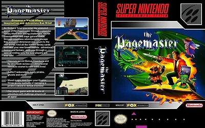 The Pagemaster - Super Nintendo