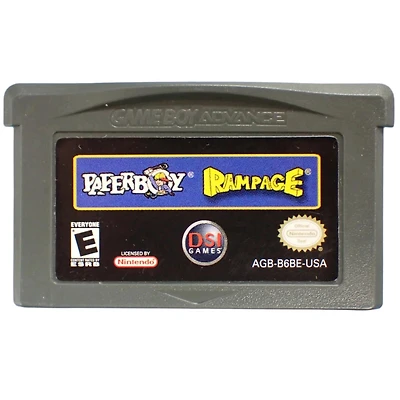 Paperboy and Rampage - Game Boy Advance
