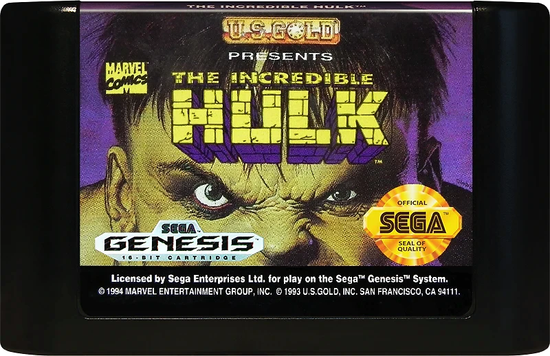 The Incredible Hulk - Sega Genesis