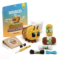 The Woobles Minecraft Bee Beginner Crochet Kit