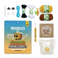 The Woobles Minecraft Bee Beginner Crochet Kit
