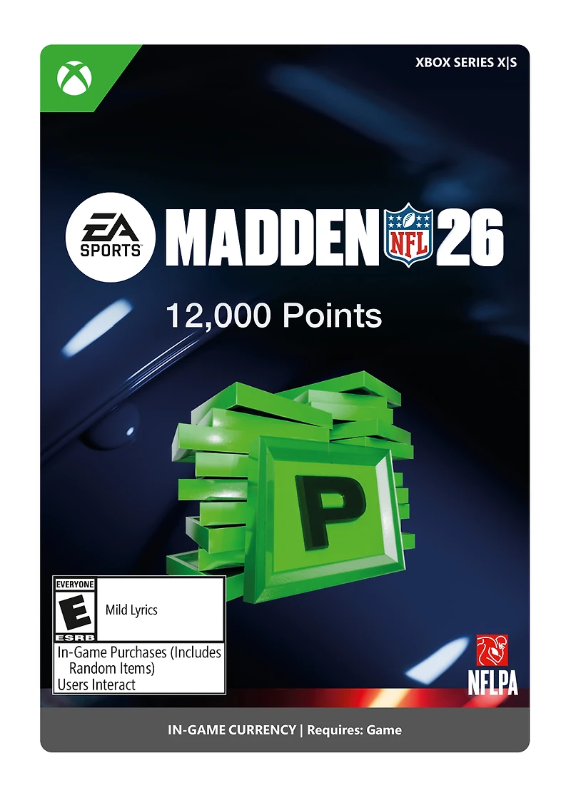 Madden NFL 26: 12000 MUT Points Pack - Xbox Series X/S