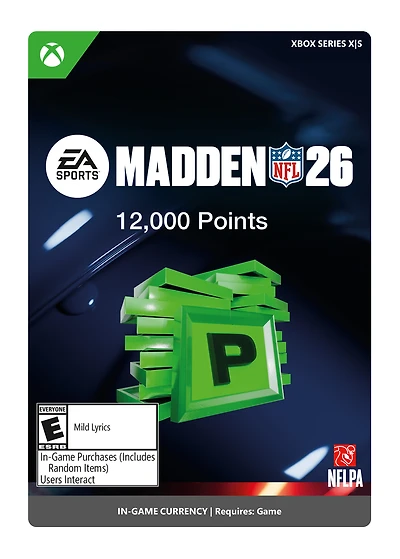 Madden NFL 26: 12000 MUT Points Pack - Xbox Series X/S