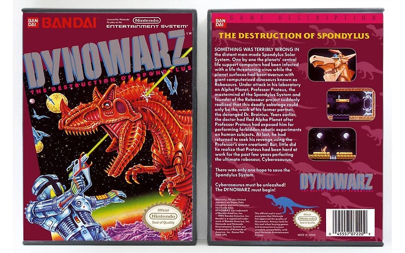 Dynowarz: The Destruction of Spondylus - Nintendo