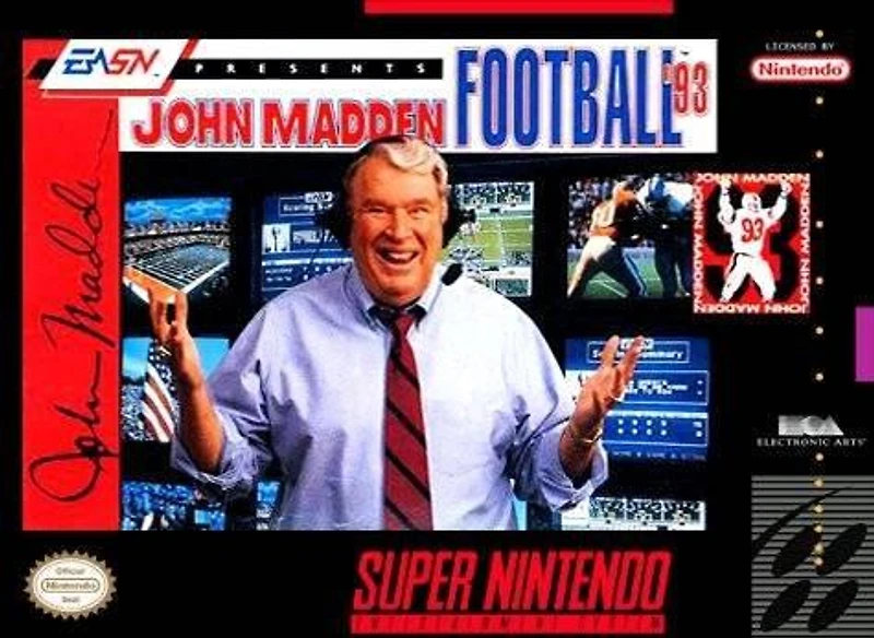 Madden NFL 93 - Super Nintendo