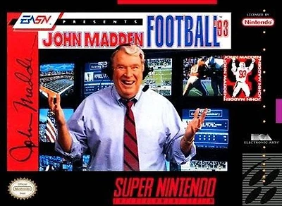 Madden NFL 93 - Super Nintendo
