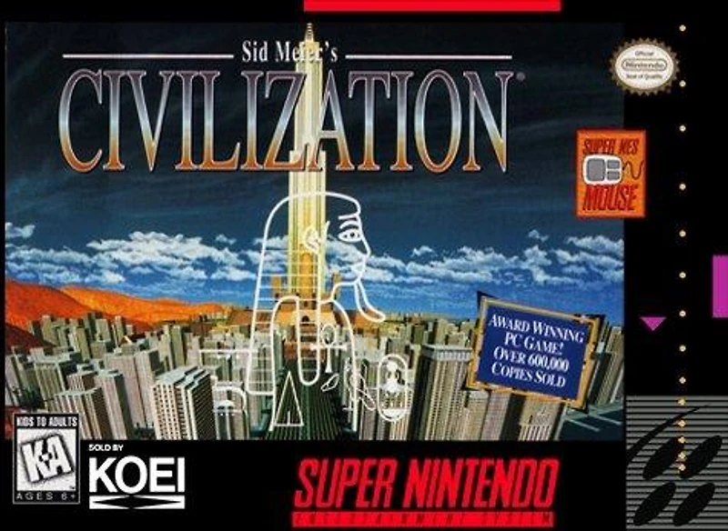 Sid Meier's Civilization - Super Nintendo