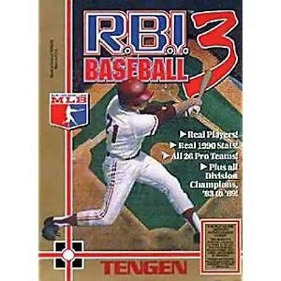 RBI Baseball 3 - Nintendo