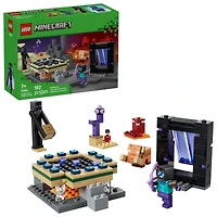 LEGO Minecraft Nether and End Portal Journey Building Toy Set 21584