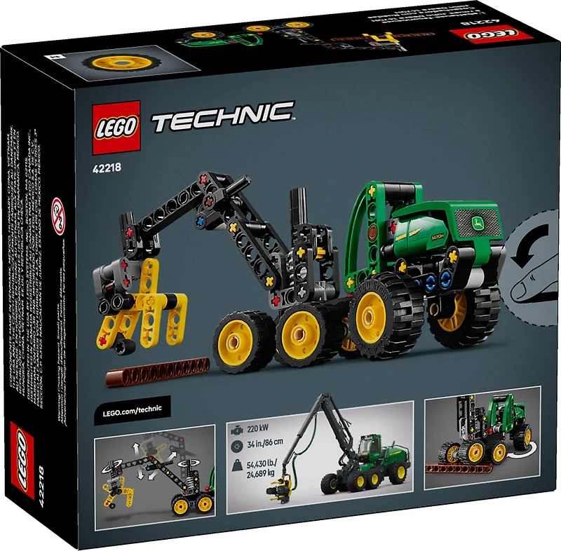 LEGO Technic John Deere 1470H Wheeled Harvester 42218