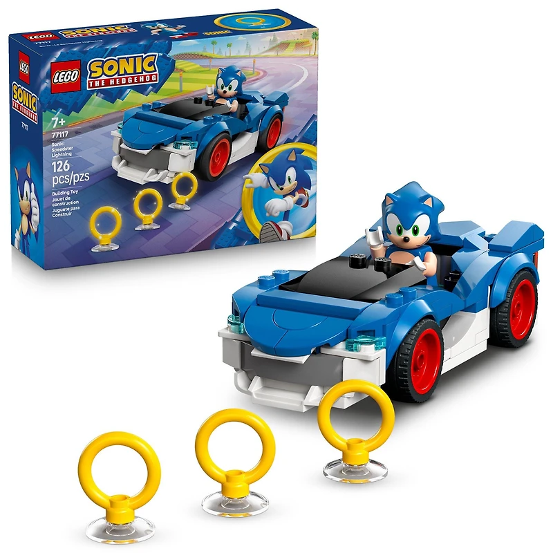 LEGO Sonic the Hedgehog Sonic: Speedster Lightning 77117