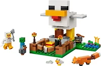 LEGO Minecraft Chicken Farm Building Toy Set 21585