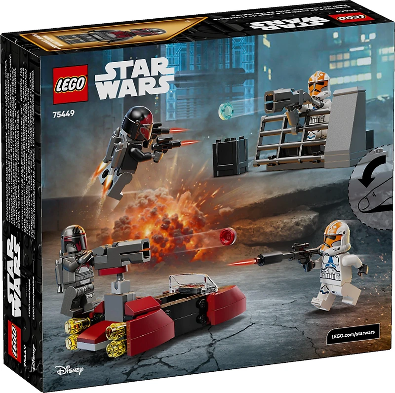 LEGO Star Wars Siege of Mandalore Battle Pack Building Toy Set 75449