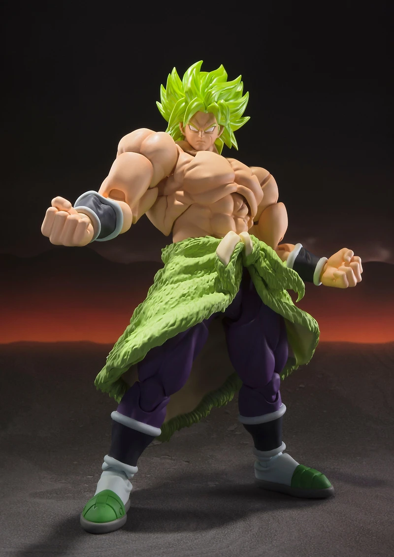 Bandai Dragon Ball Super: Broly Tamashii Nations S.H. Figuarts Super Saiyan Broly (Full Power) 8.6-in Figure