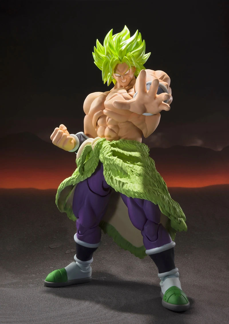 Bandai Dragon Ball Super: Broly Tamashii Nations S.H. Figuarts Super Saiyan Broly (Full Power) 8.6-in Figure