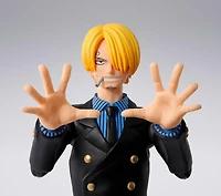 Bandai One Piece Tamashii Nations S.H. Figuarts Sanji (Romance Dawn) 7.1-in Figure