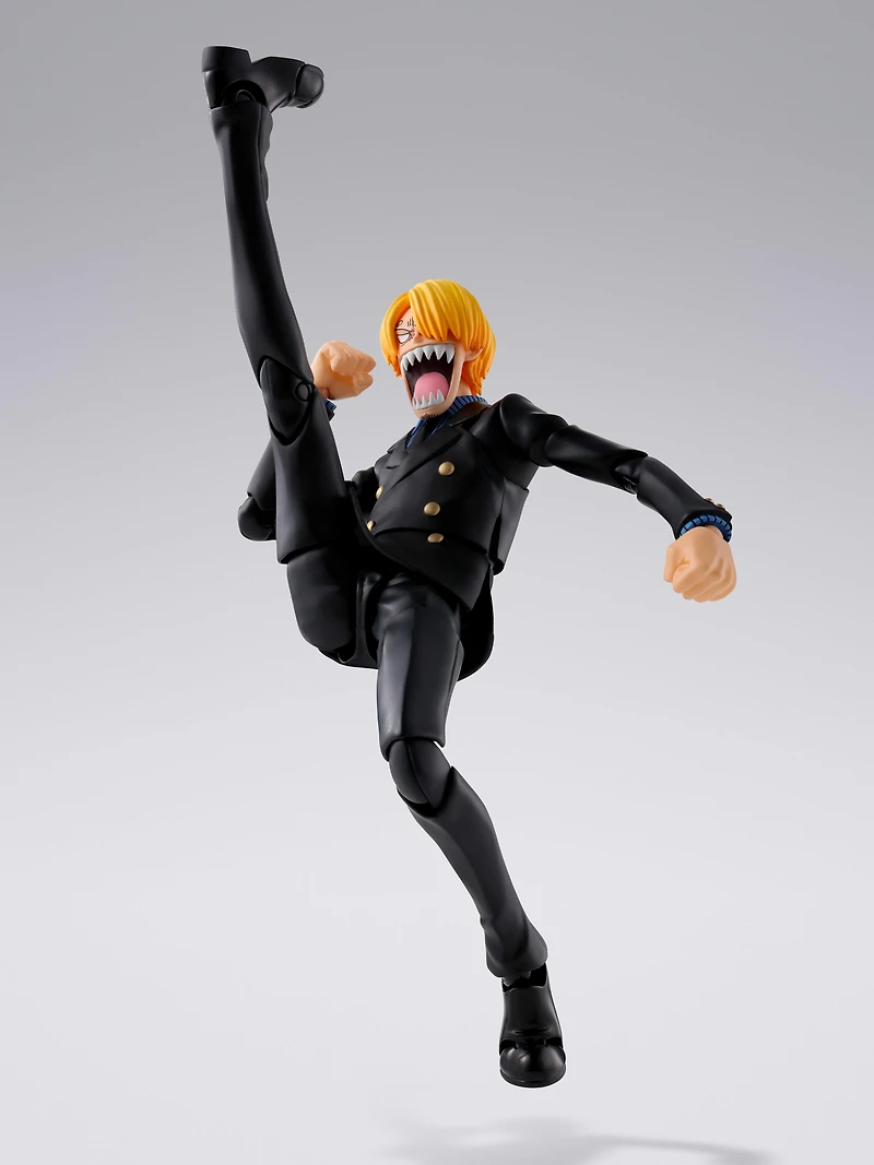 Bandai One Piece Tamashii Nations S.H. Figuarts Sanji (Romance Dawn) 7.1-in Figure
