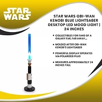 Star Wars Obi-Wan Kenobi Blue Lightsaber 24-in LED Mood Light