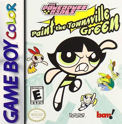 Powerpuff Girls: Paint the Townsville Green - Game Boy Color