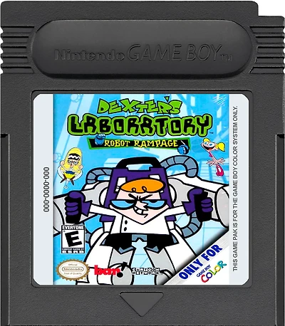 Dexter's Laboratory: Robot Rampage - Game Boy Color