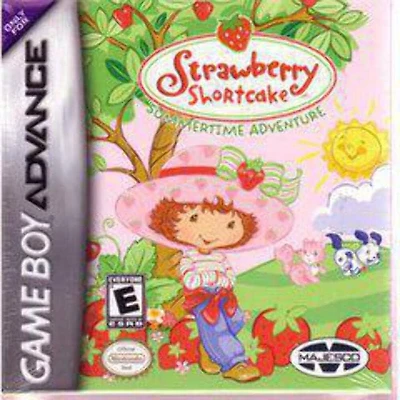 Strawberry Shortcake: Summertime Adventure - Game Boy Advance