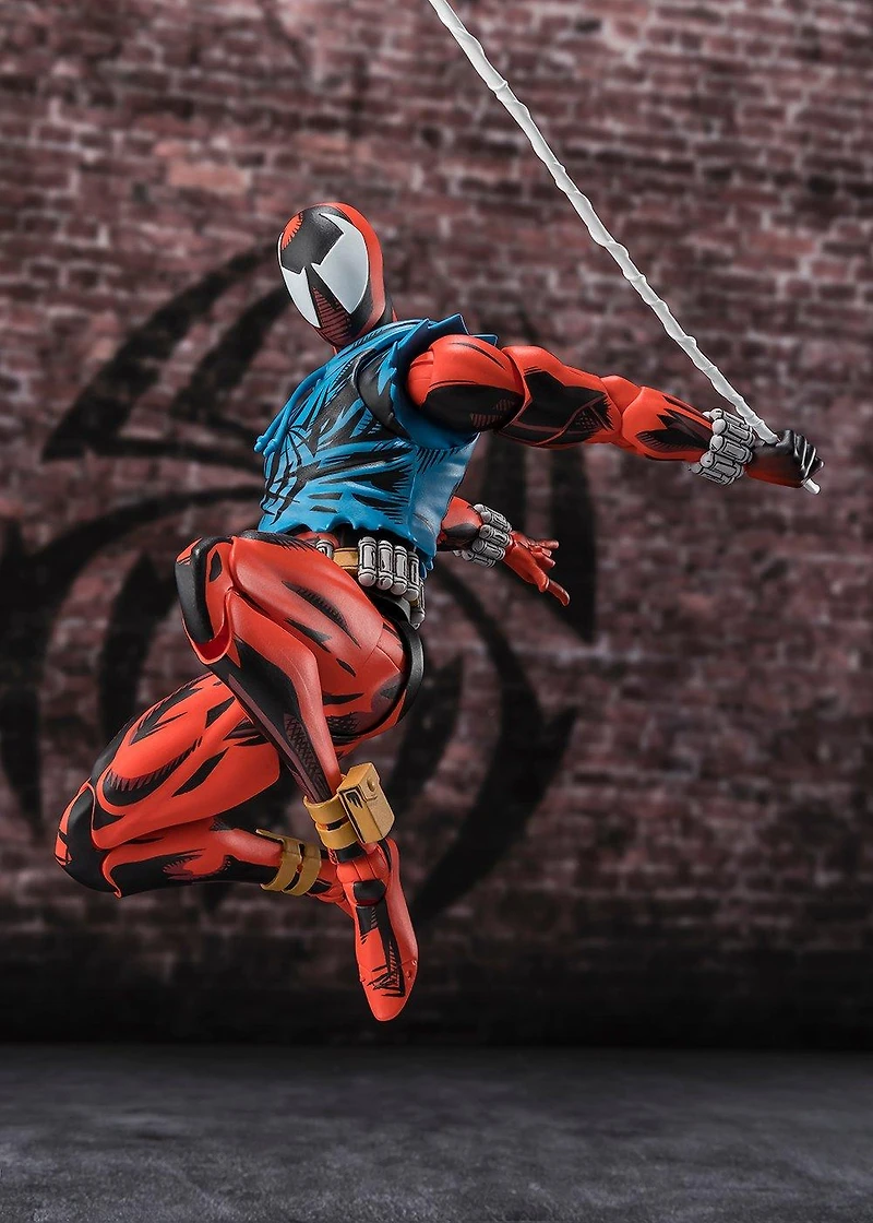 Tamashii Nations S.H.Figuarts Spider-Man: Across The Spider-Verse Scarlet Spider Figure