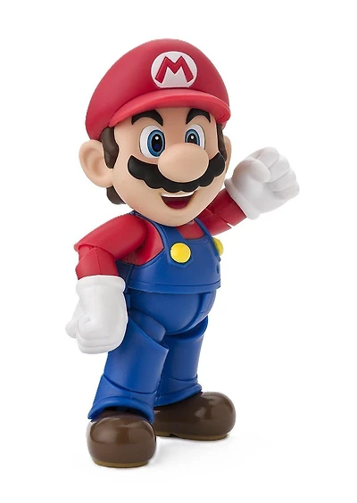 Bandai Tamashii Nations S.H.Figuarts Super Mario Bros Mario 4-in Action Figure