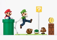 Tamashii Nations S.H.Figuarts The Super Mario Brothers - Super Mario Playset Figure