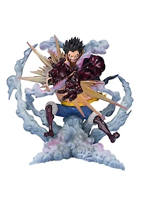 Bandai One Piece FiguartsZERO Tamashii Nations Monkey D. Luffy Gear 4 Leo Bazooka (Reissue) Figure