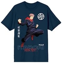Jujutsu Kaisen Itadori and Sukuna Double Sided Unisex Graphic T-Shirt GameStop Exclusive