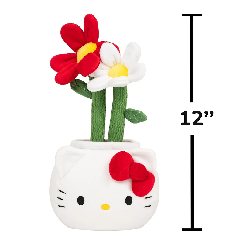 Jazwares The Greenhouse Hello Kitty Daisy 12-in Plush