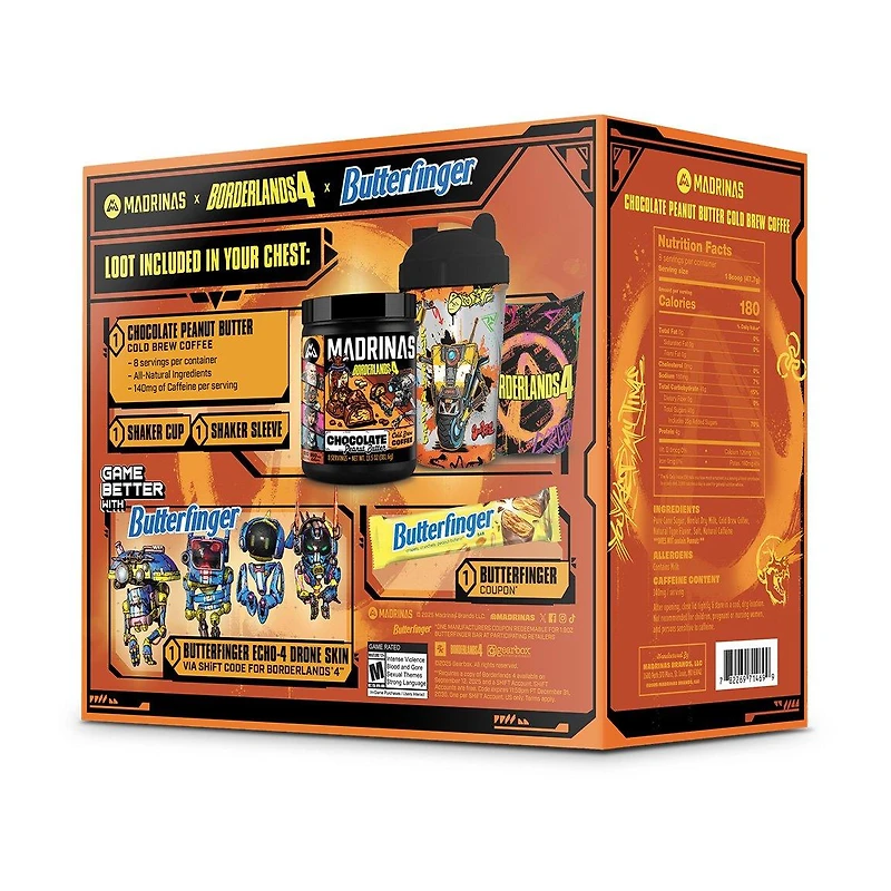 Geeknet Borderlands 4 Coffee Collector's Box GameStop Exclusive