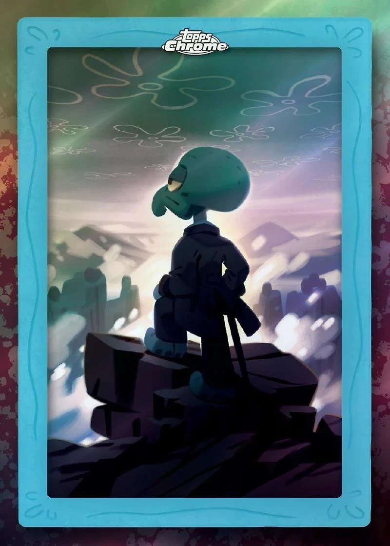 2025 Topps Chrome SpongeBob 25th Anniversary Hobby Box