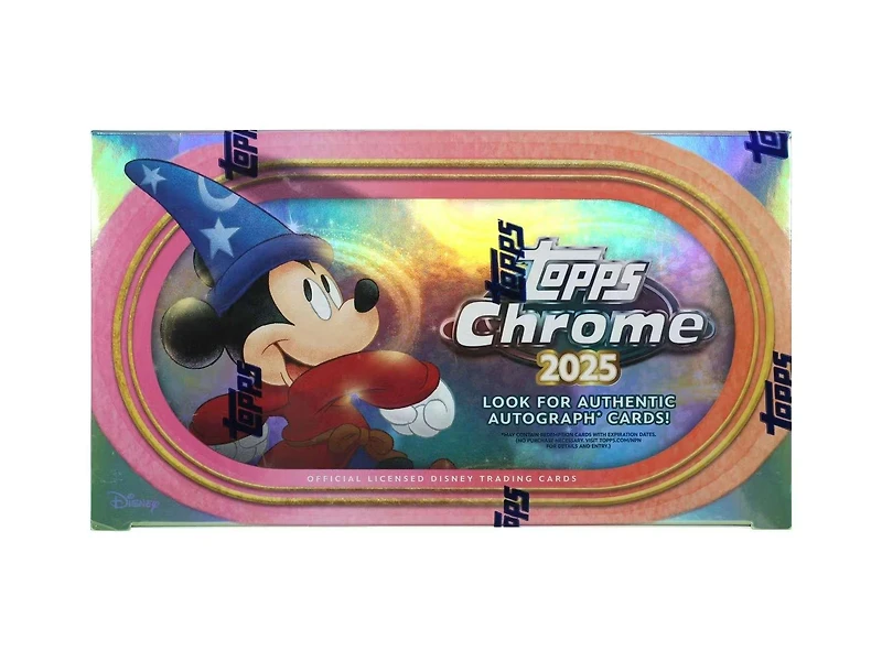 2025 Topps Chrome Disney Hobby Box