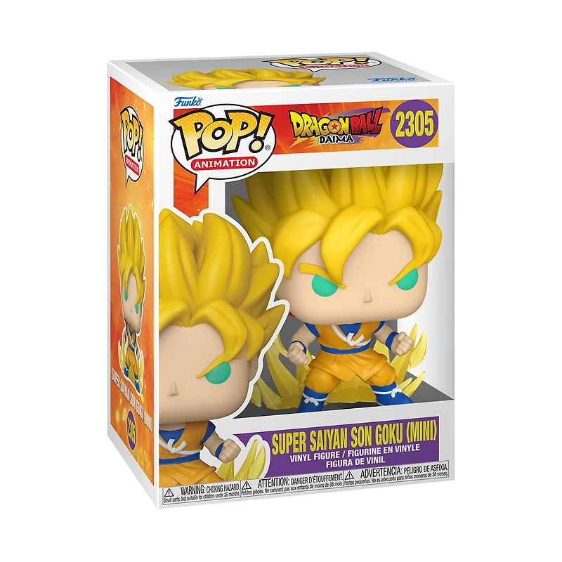 Funko POP! Animation: Dragon Ball Z Super Saiyan 2 Son Goku Mini (or Chase) 4.9-in Vinyl Figure
