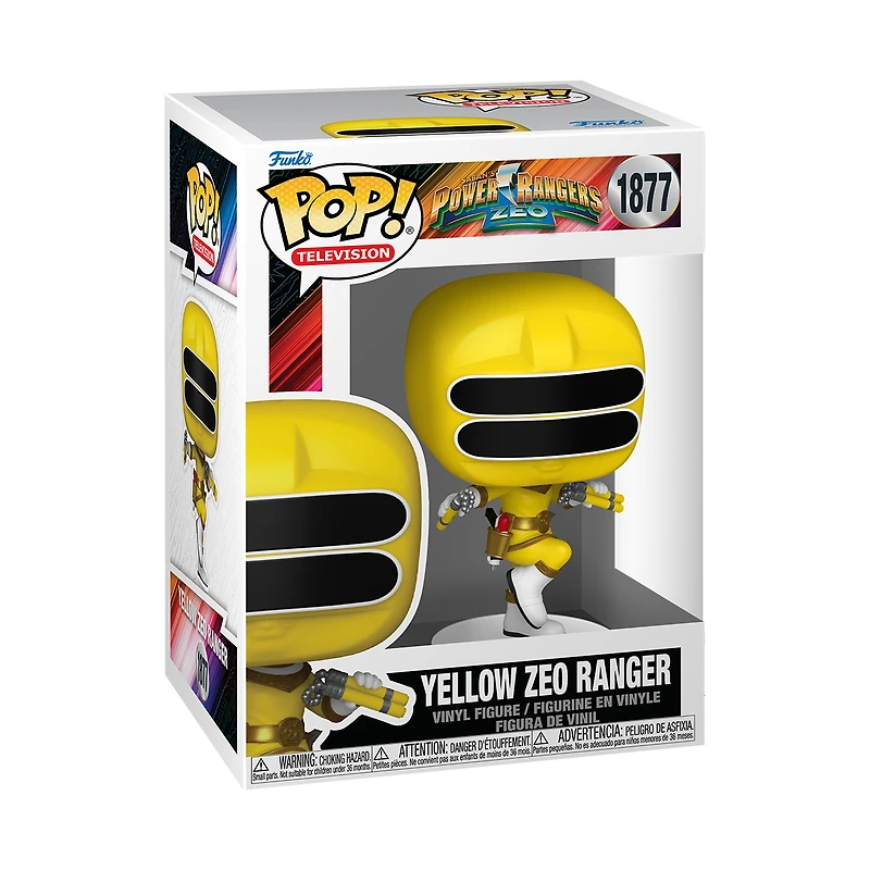 Funko POP! Television: Power Rangers Zeo Ranger Yellow 3.9-in Vinyl Figure