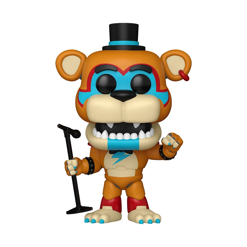 Funko POP! Games: Five Nights at Freddy's Glamrock Freddy 4.3-in Vinyl Figure GameStop Exclusive
