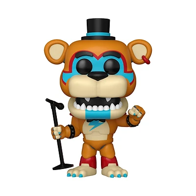 Funko POP! Games: Five Nights at Freddy's Glamrock Freddy 4.3-in Vinyl Figure GameStop Exclusive